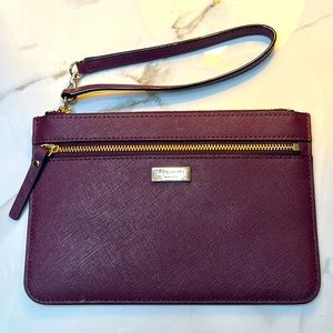 Kate Spade Wristlet in Maroon
